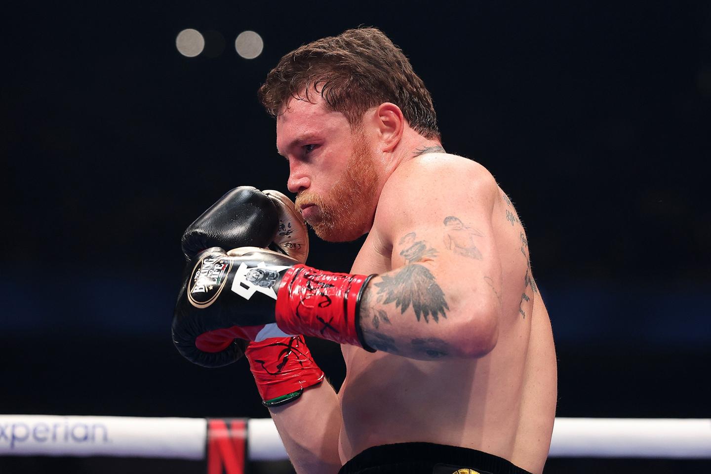 Boxer Canelo Álvarez.