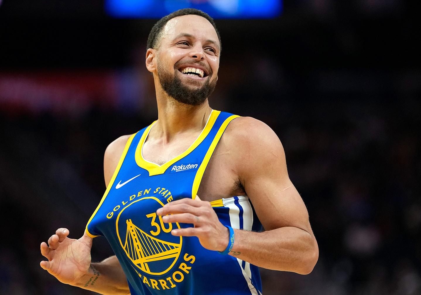 Golden State Warriors guard Stephen Curry.