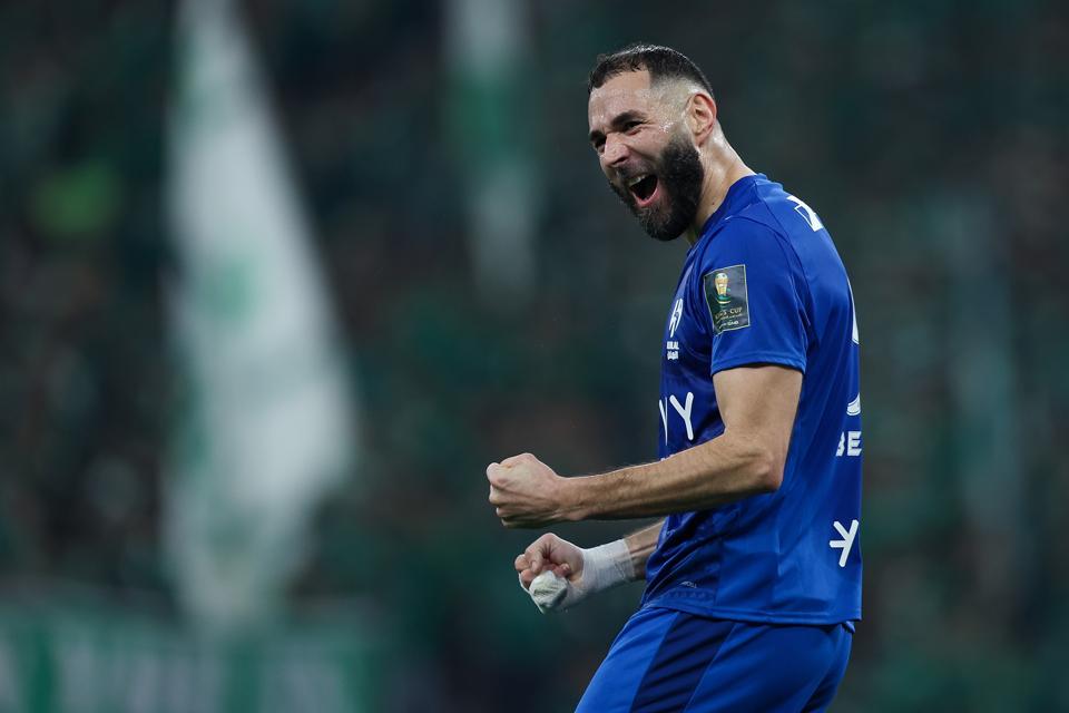 Al-Hilal striker Karim Benzema.