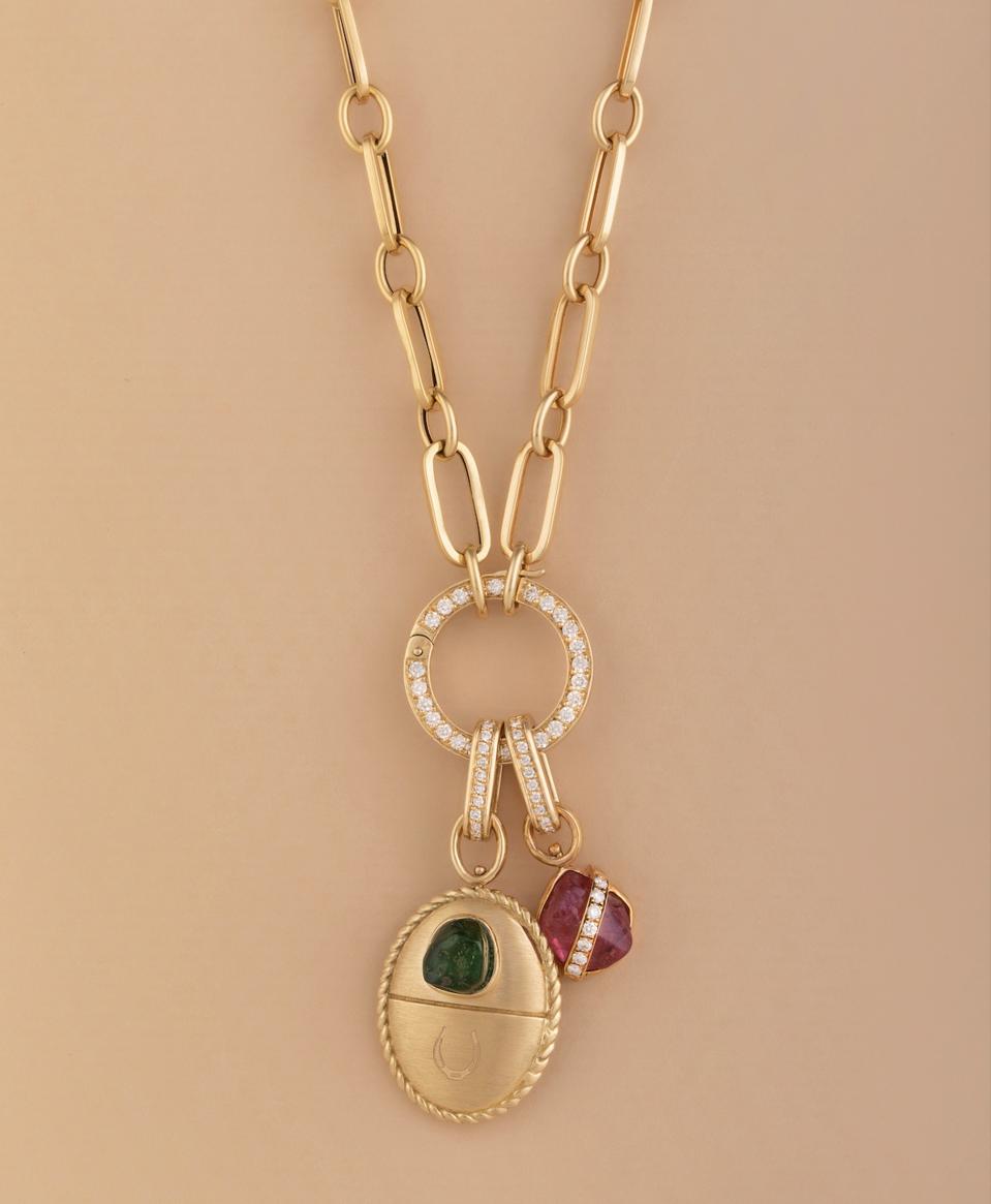 Clara Chehab Liberté charm necklace