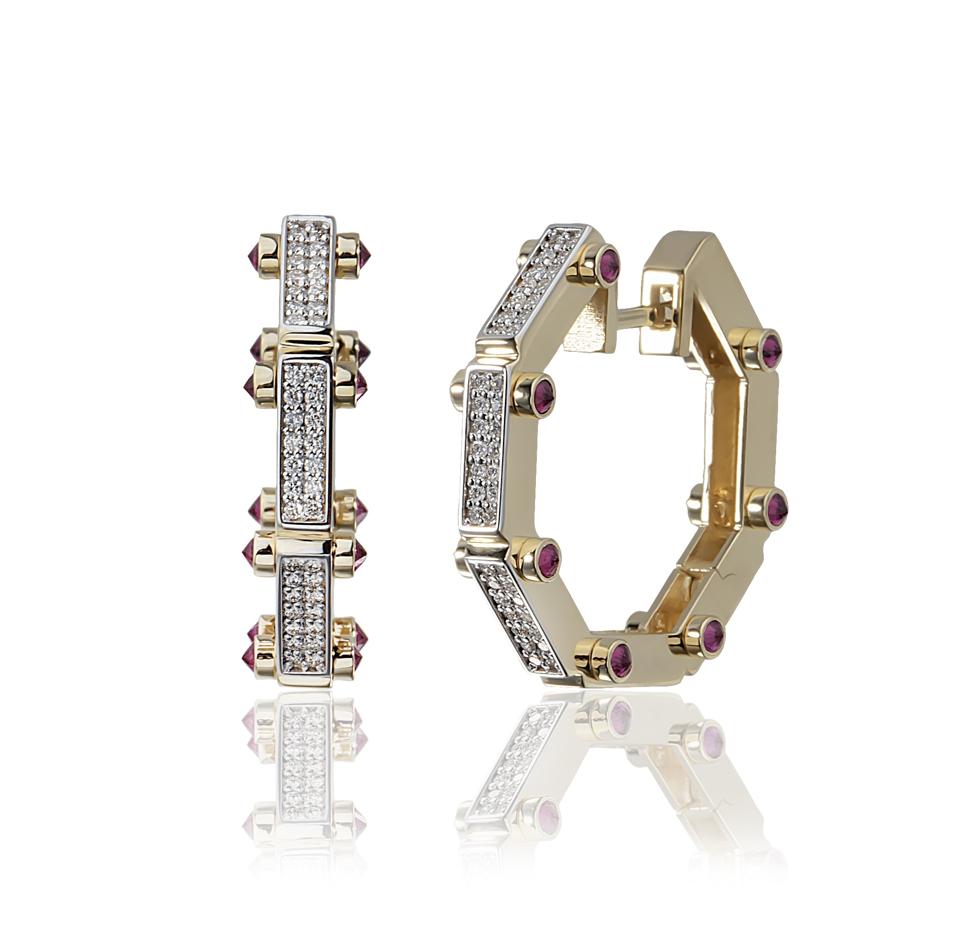 Baguette Jewellery Carla Earrings
