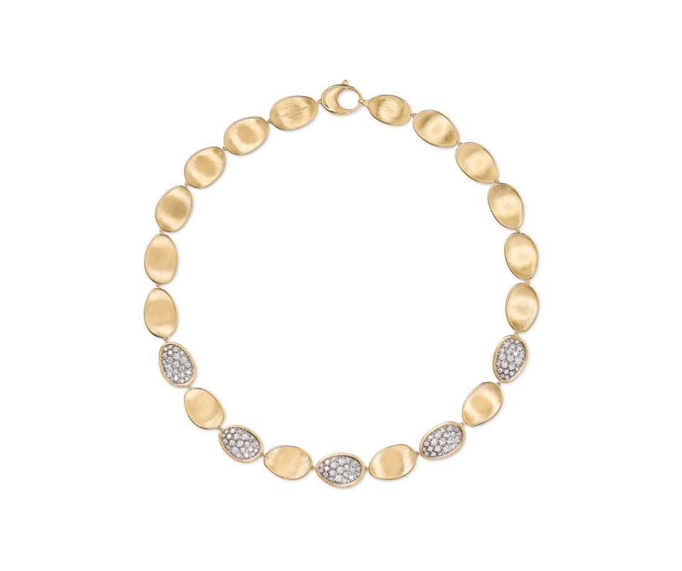 Marco Bicego Masai yellow gold and diamond necklace