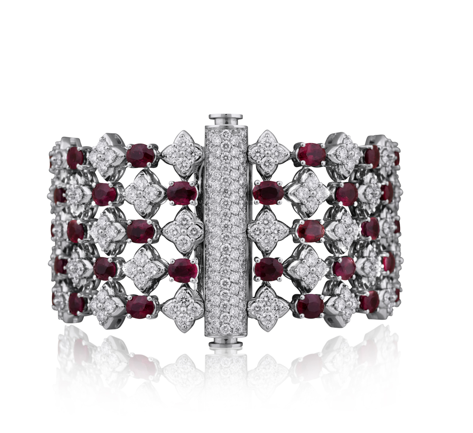 Picchiotti Ruby Lace bracelet
