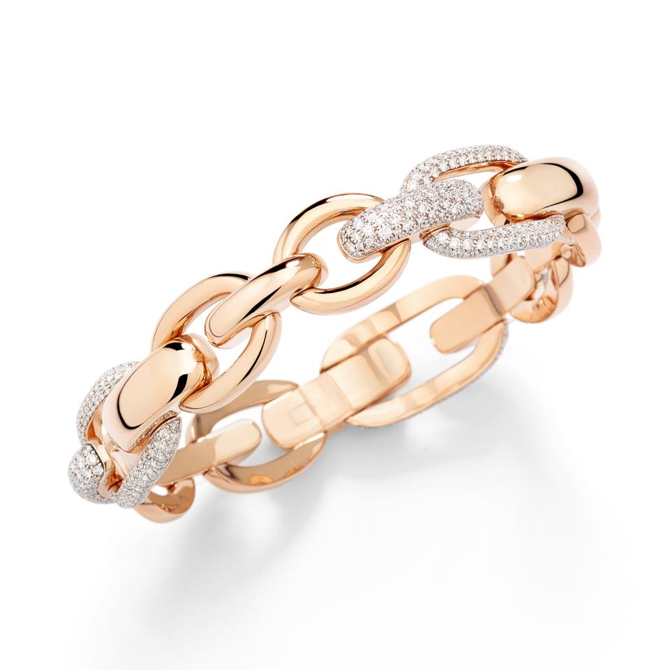 Pomellato Iconica High Jewelry bracelet in rose gold and diamonds