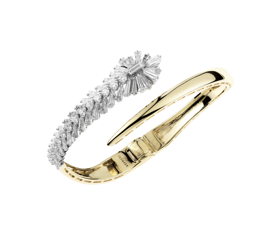 Yeprem gold and diamond bracelet