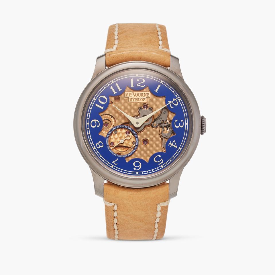 F. P. Journe Chronomètre Bleu Byblos. Est.: $200,000-$400,000
