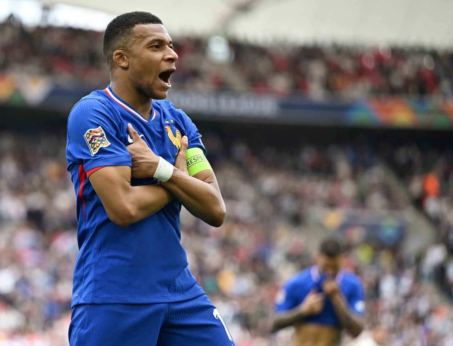 France forward Kylian Mbappé.