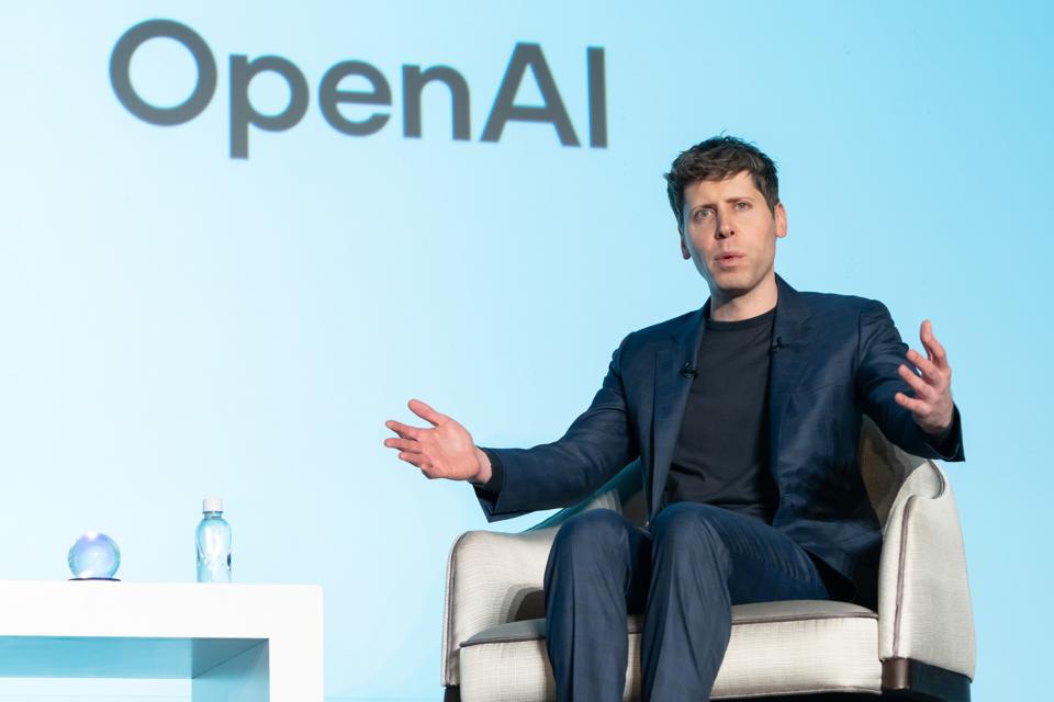 Open AI, Arm and SoftBank CEOs Attend Transforming Business through AI Event