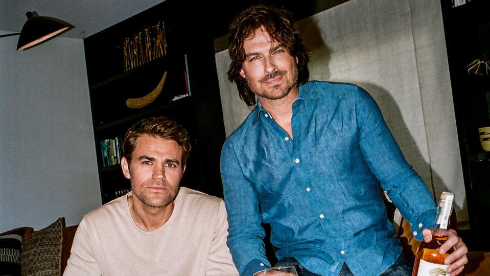 Ian Somerhalder And Paul Wesley On Brother’s Bond’s Global Bourbon Bet