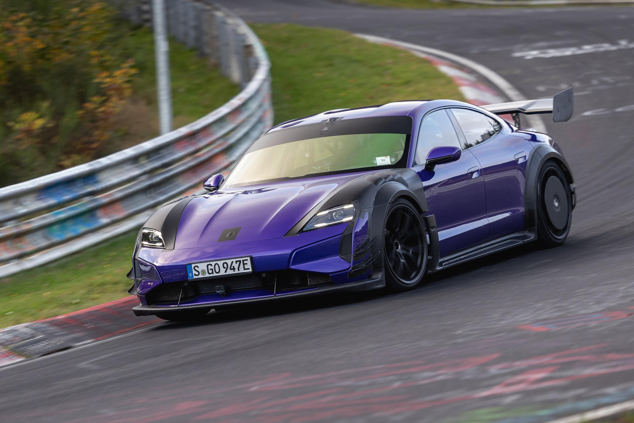 New Electric Sedan Record At Germany's Nürburgring