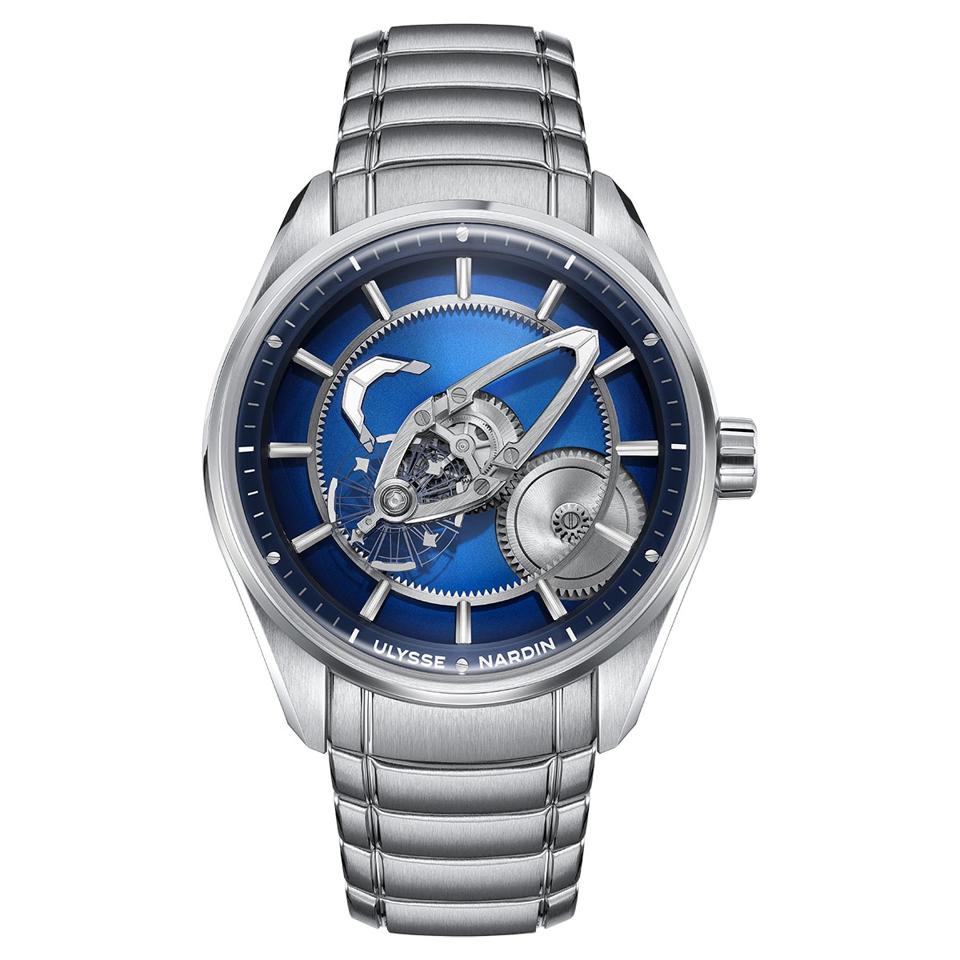 The Ulysse Nardin Freak X Blue. 