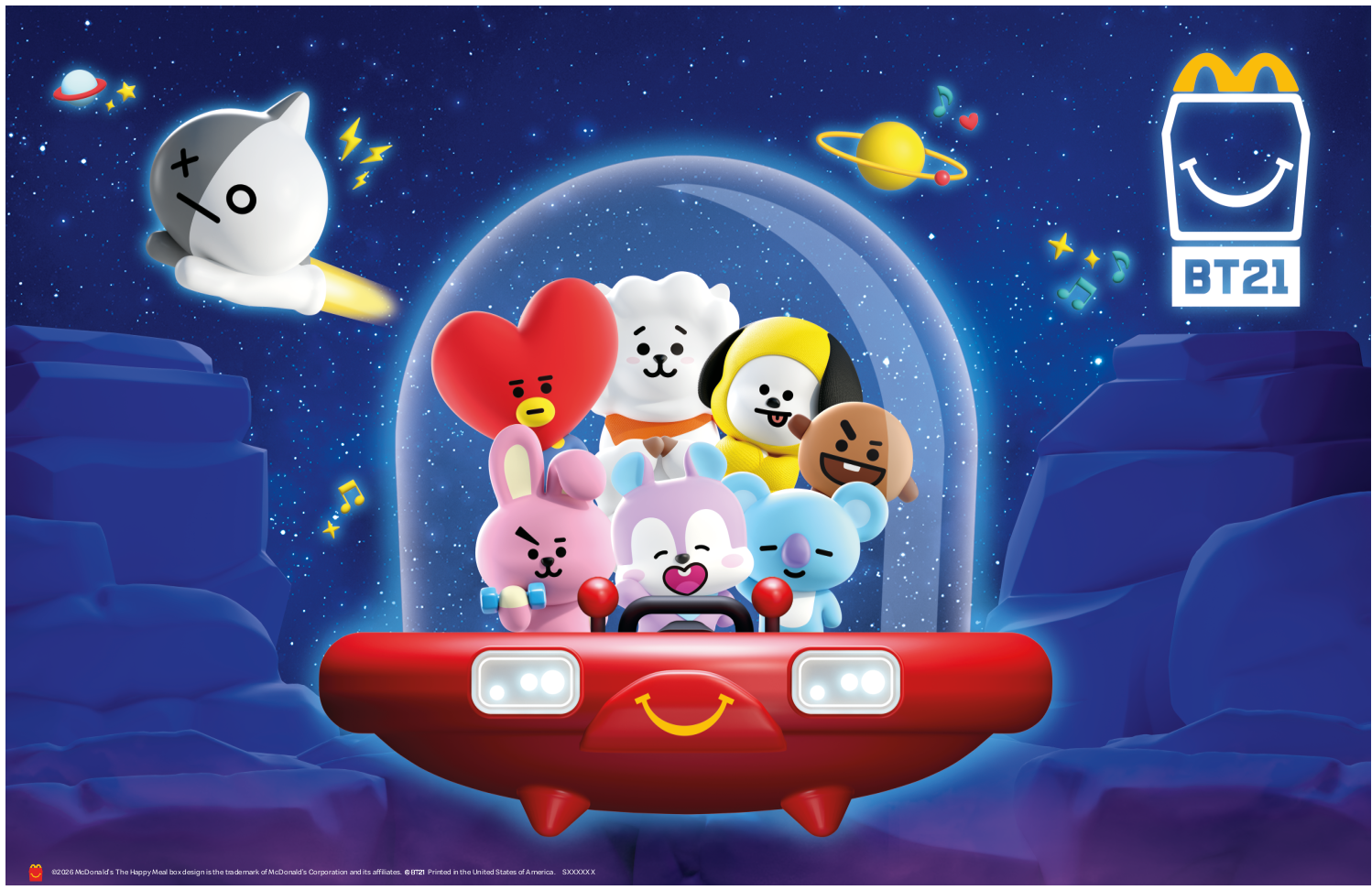 McDonald's Reveals More Details On BT21 X Happy Meal Collaboration
