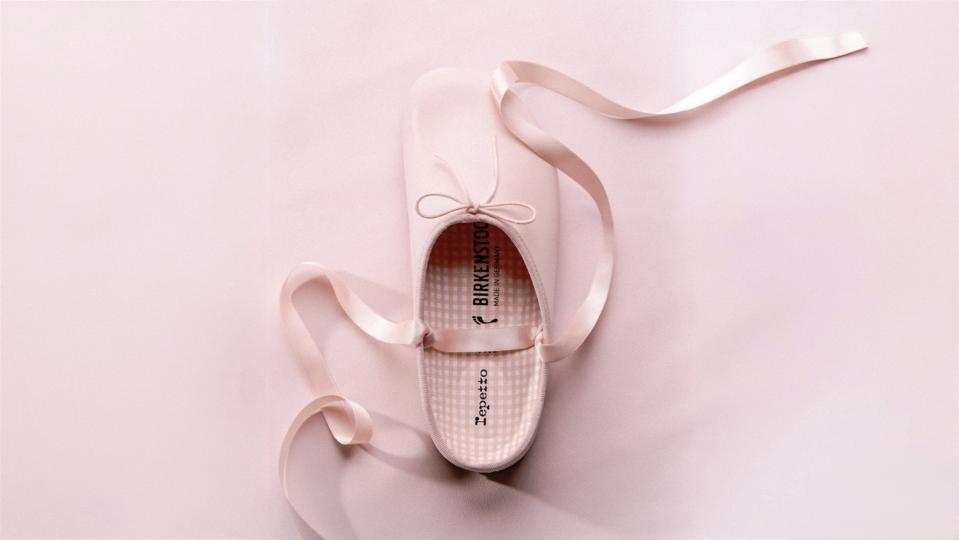 Graphic Birkenstock And Repetto’s Collaboration Gives Ballet Flats A Comfortable Twist