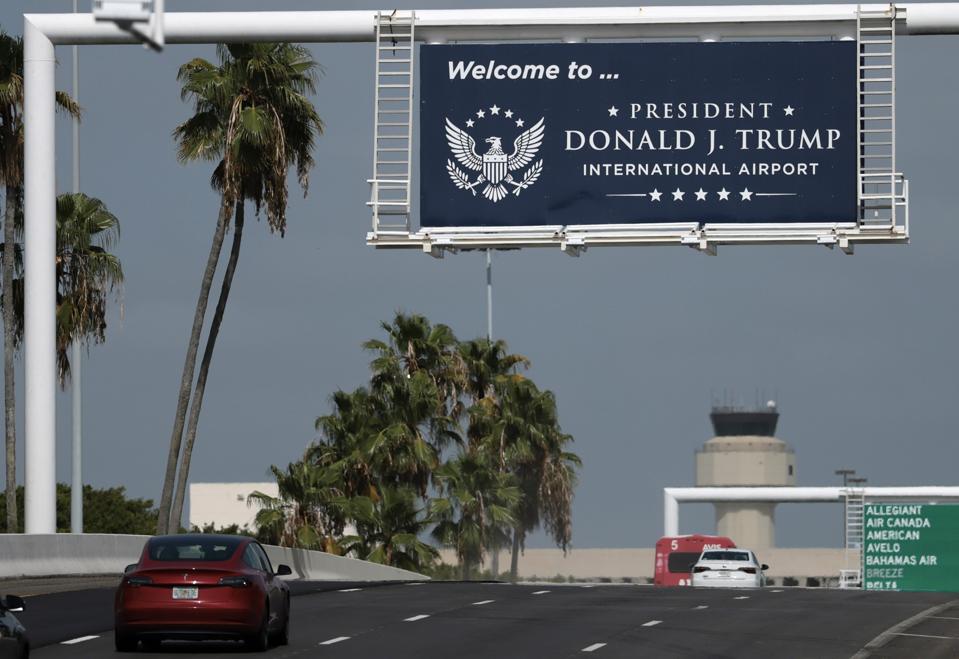 Will Palm Beach’s Airport Renaming Make Trump Richer?