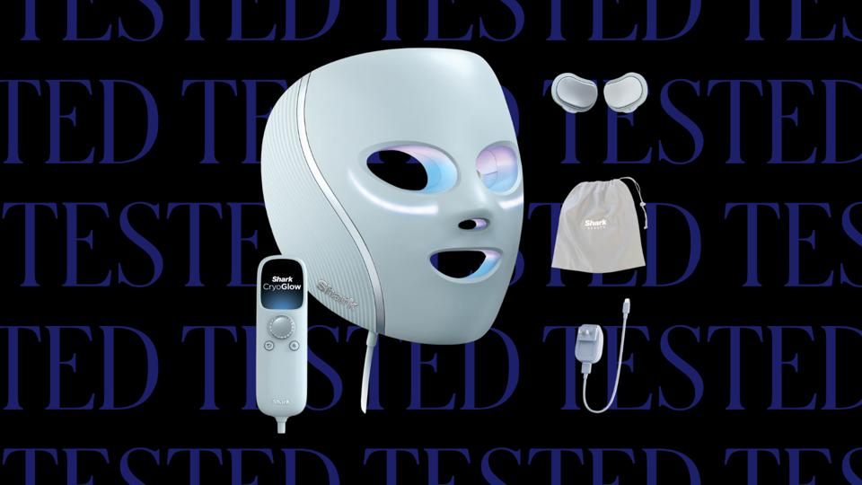Shark CryoGlow LED Face Mask Review - Forbes Vetted