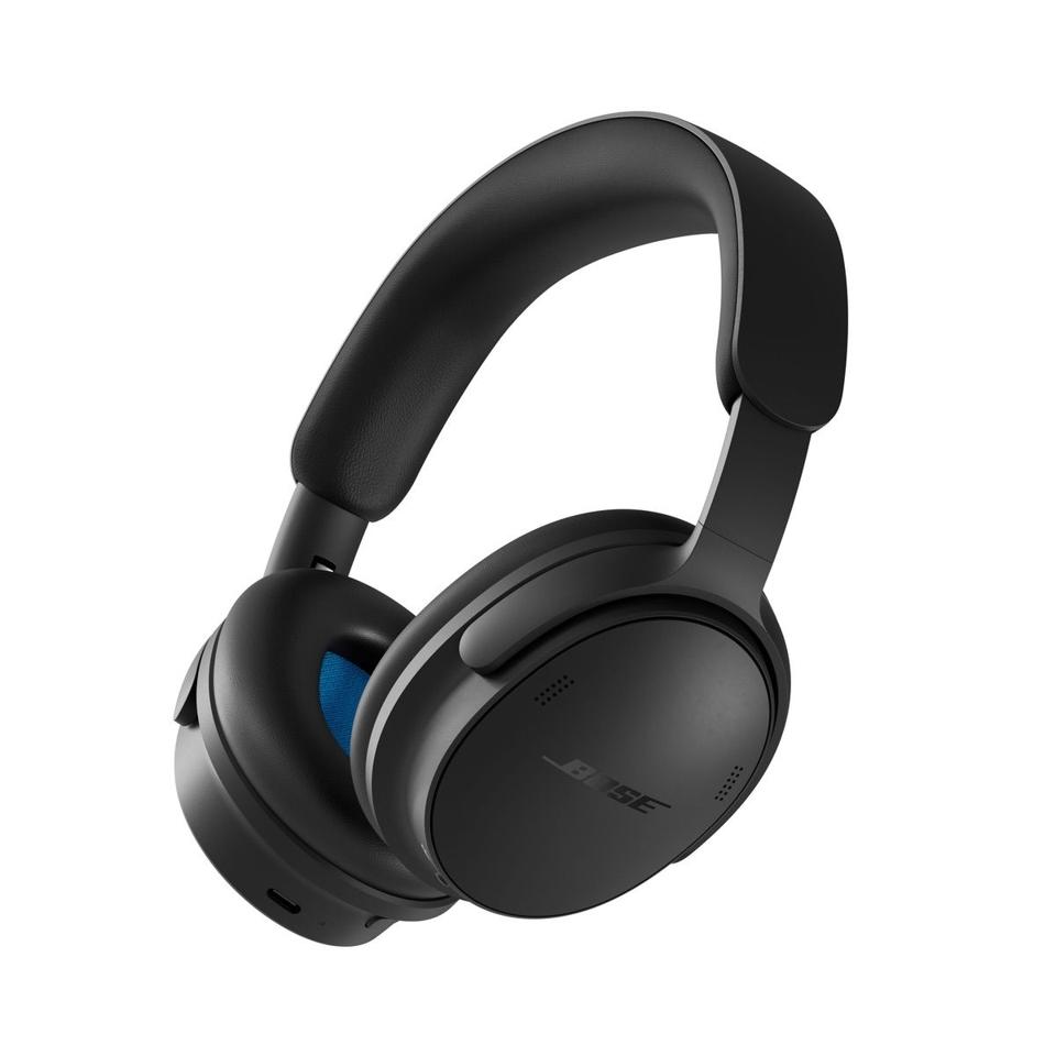 Bose QuietComfort Headphones 2nd Gen in Black, showing the redesigned oval earcups and updated headband