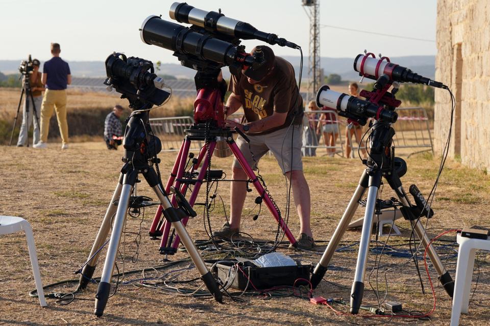 SPAIN-ASTRONOMY-ECLIPSE