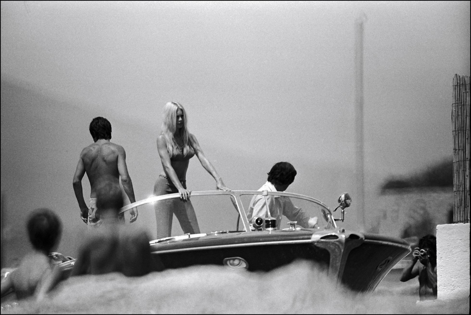 Brigitte Bardot e Gunther Sachs em Saint-Tropez em 1962