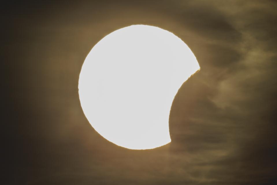 Partial Solar Eclipse Over Berlin