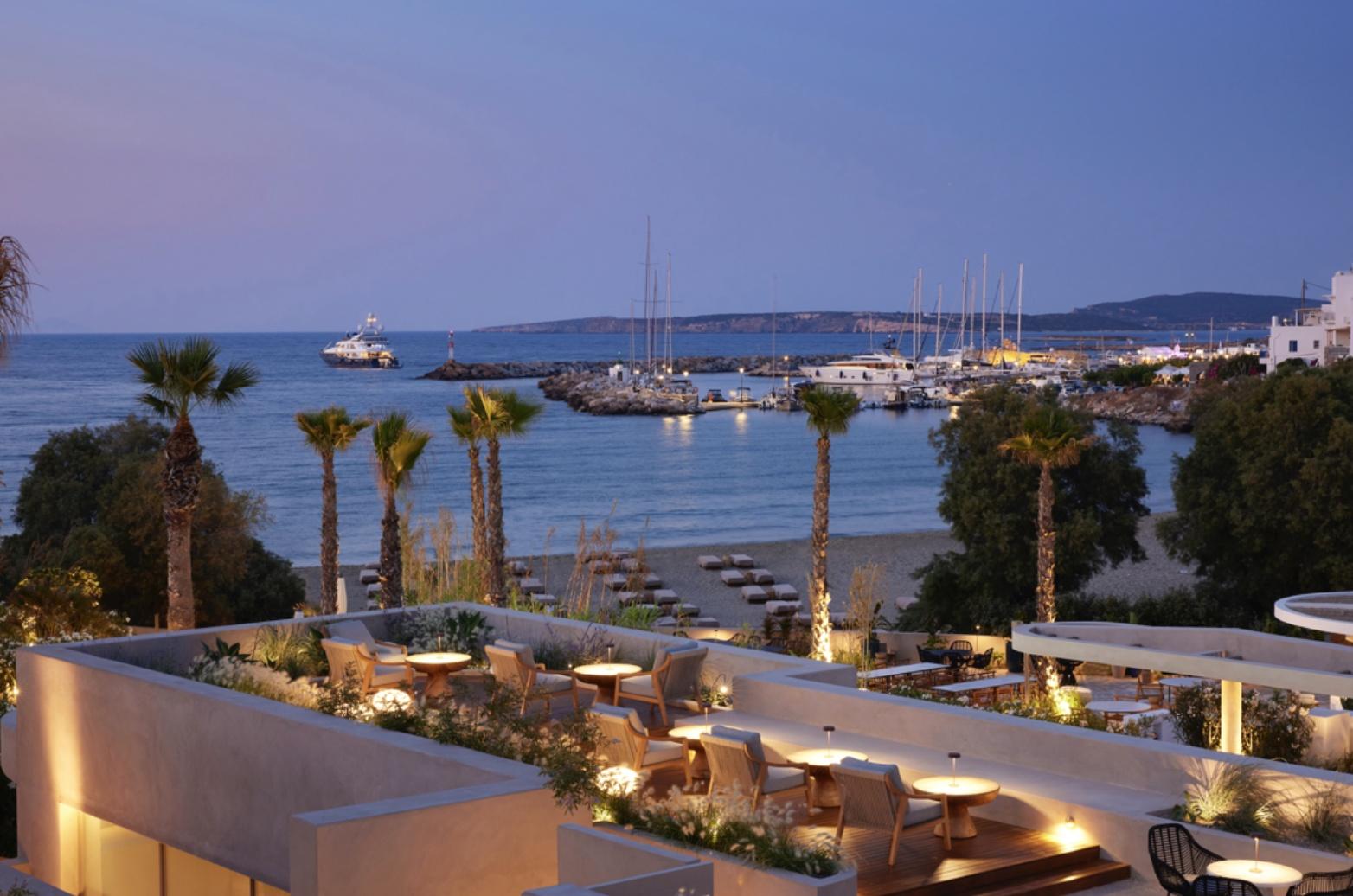 Inside The Paros Hotel Where A Taverna, A Nobu Outpost And A Gin Bar Share The Same Address