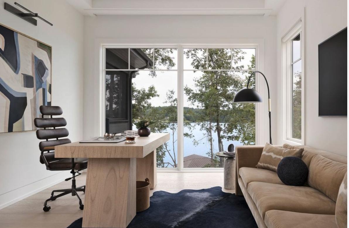 WFH Office Design Trends, Part 1: Color, Architectural Details, Layers