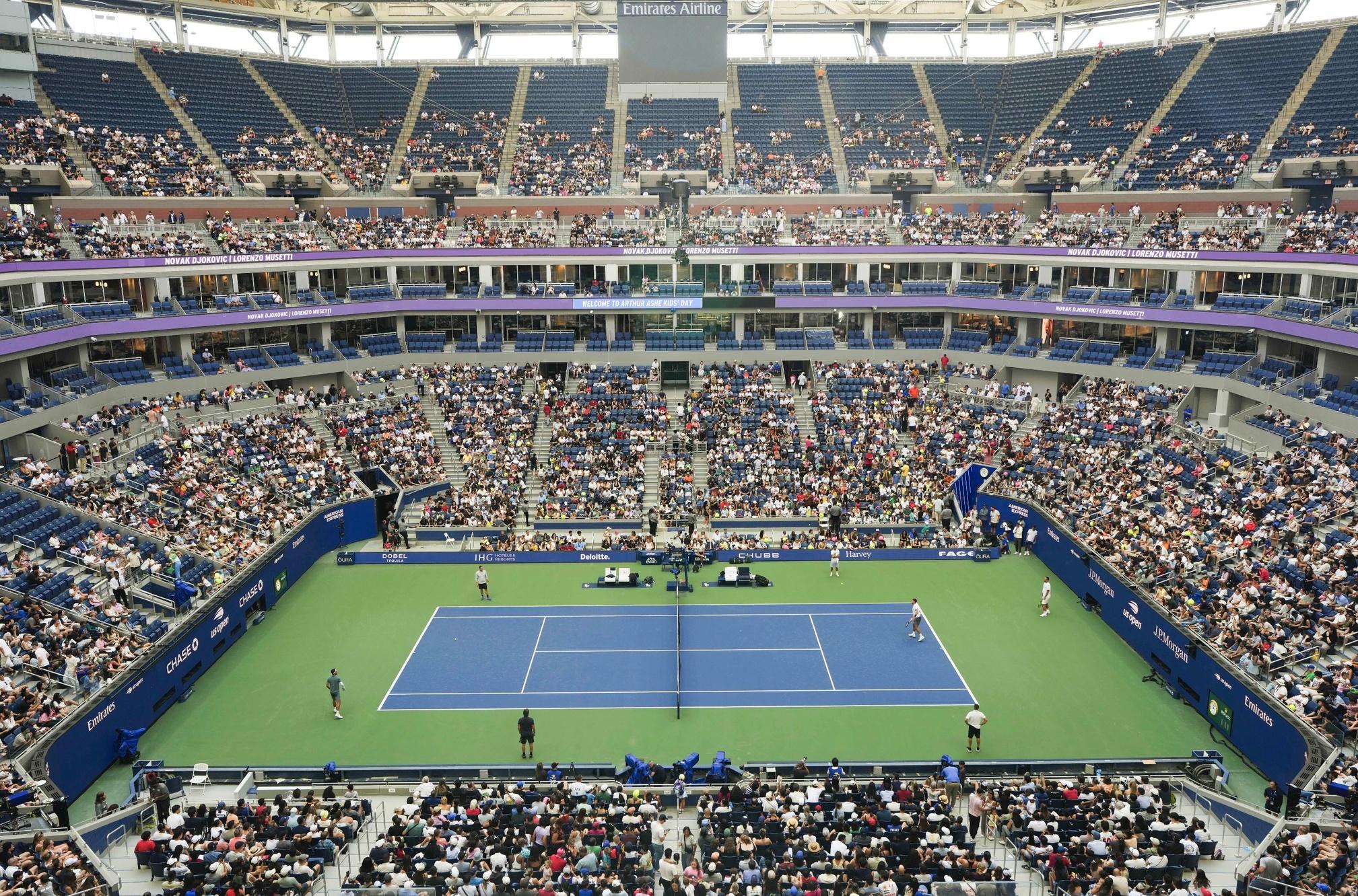 U.S. Open's Arthur Ashe Stadium In Midst Of Major Remodel