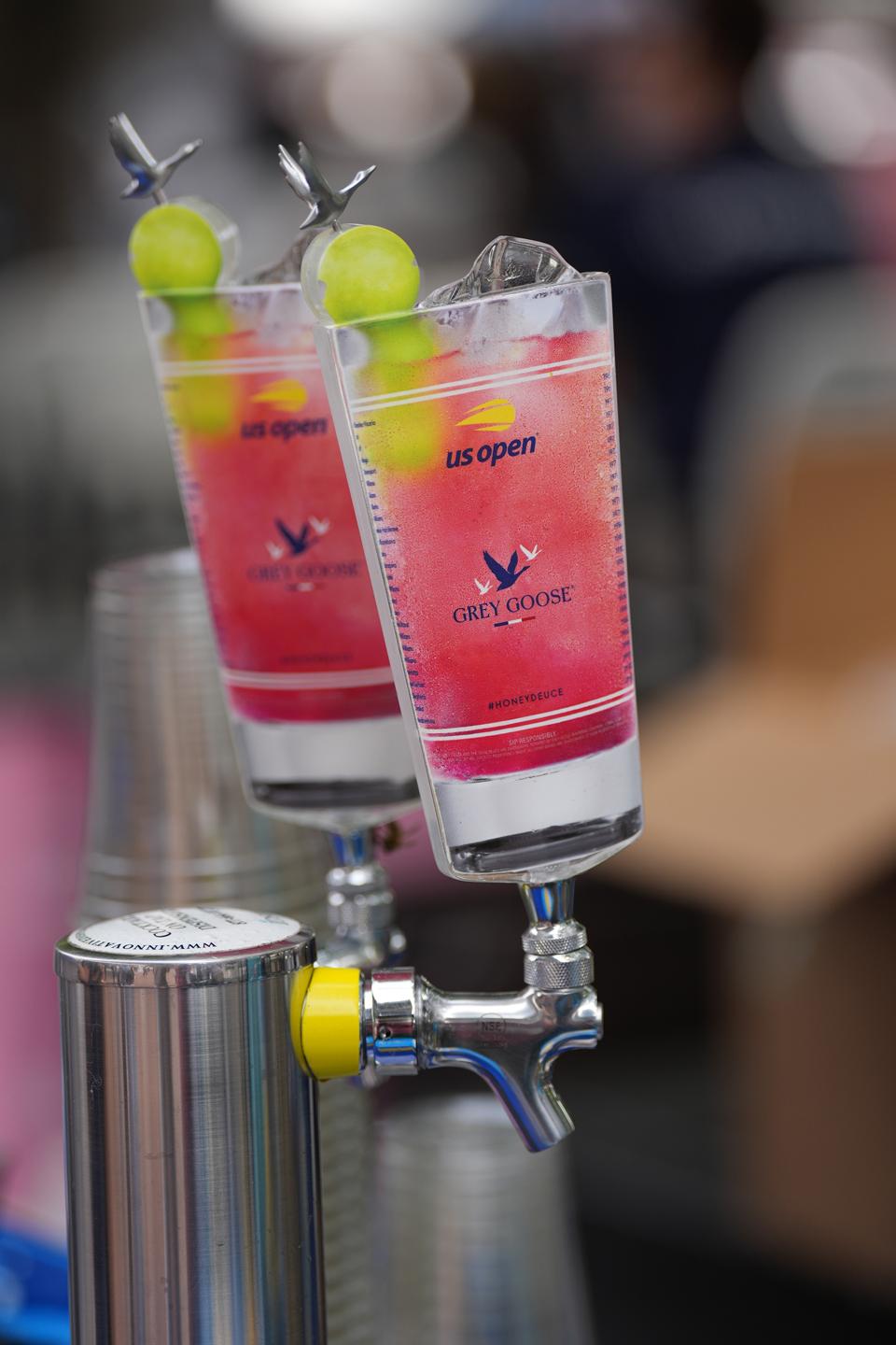 A Honey Deuce dispenser at the U.S. Open.