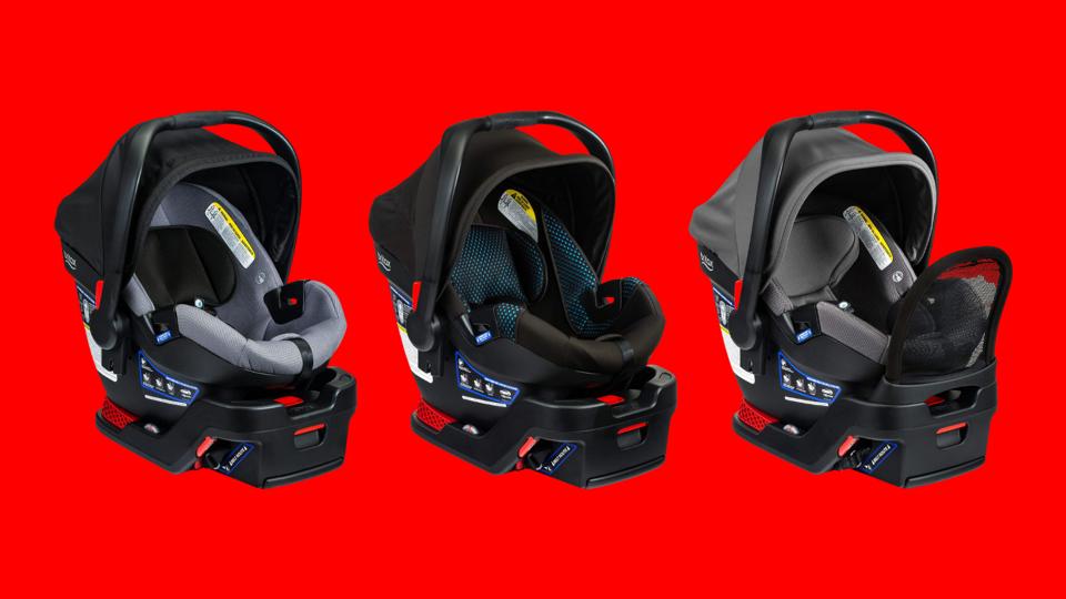 Graphic Britax Recalls Over 100,000 Infant Car Seats Due To Fall Risk