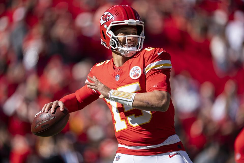 Kansas City Chiefs Patrick Mahomes.