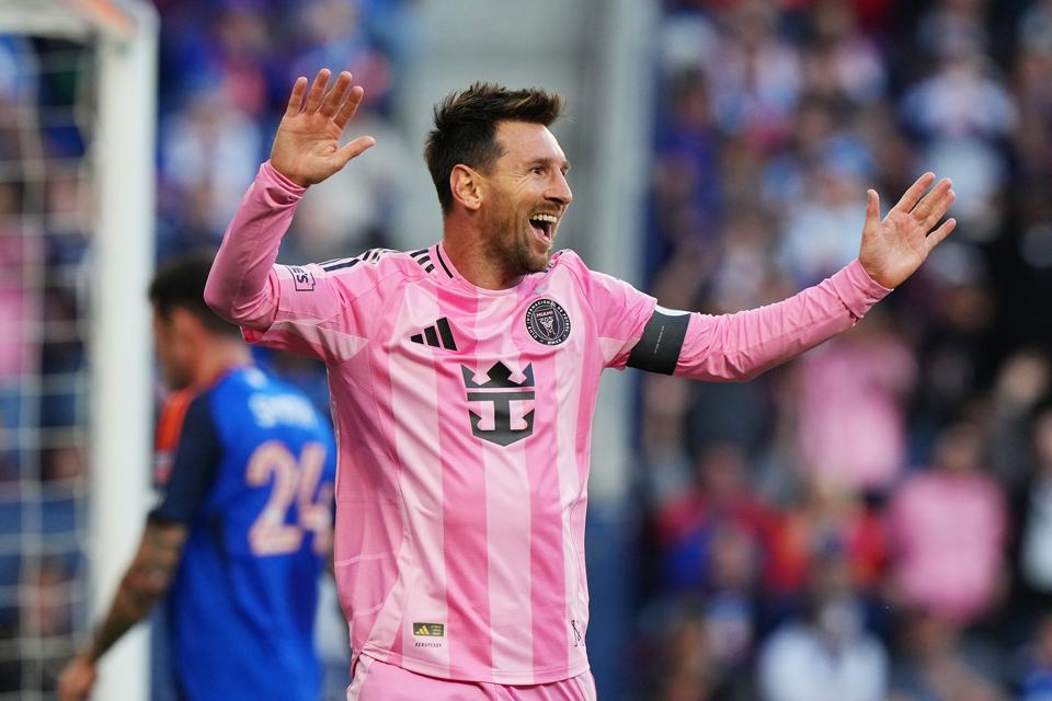 Inter Miami forward Lionel Messi.