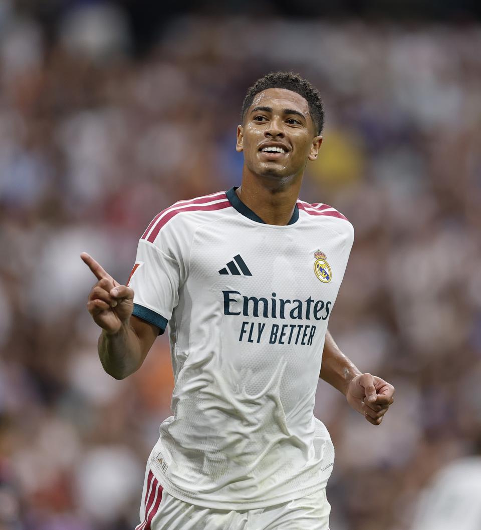 Mediocampista de Real Madrid Jude Bellingham.