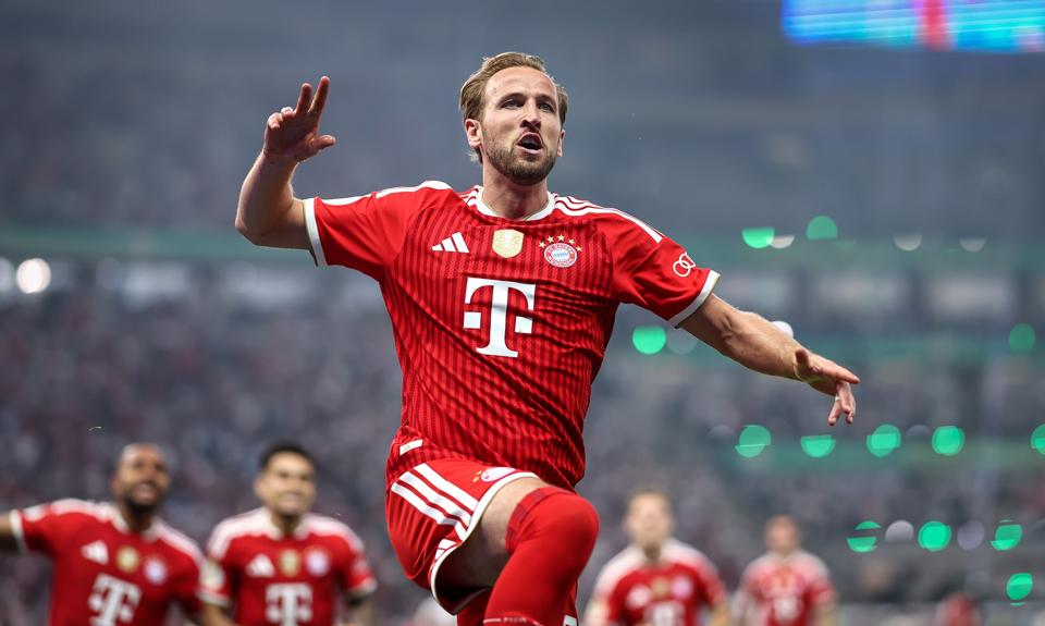 Bayern Munich striker Harry Kane.