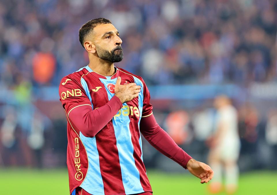Trabzonspor midfielder Mohamed Salah.
