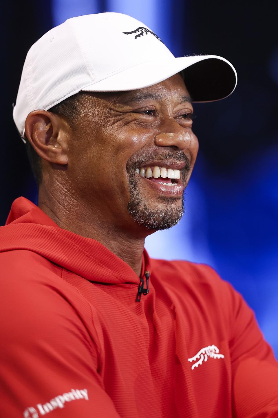 Golfer Tiger Woods.