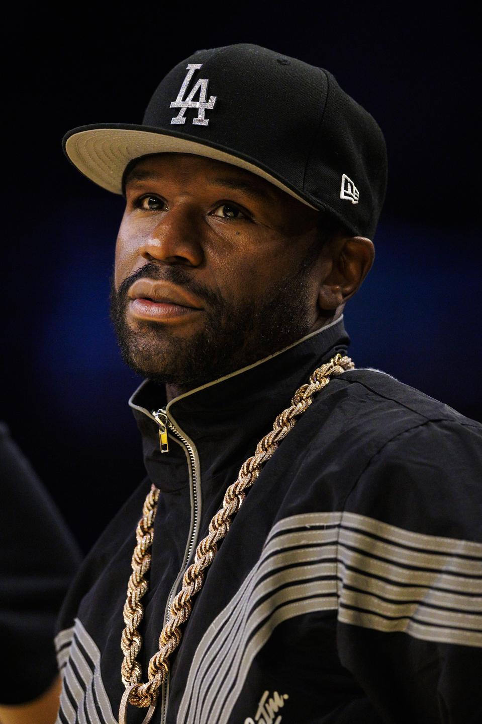 Boxer Floyd Mayweather Jr.