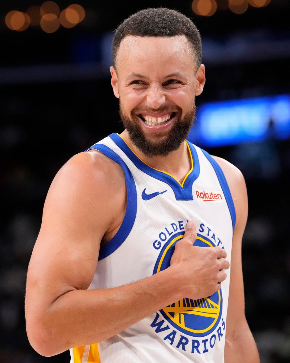 Golden State Warriors guard Stephen Curry.