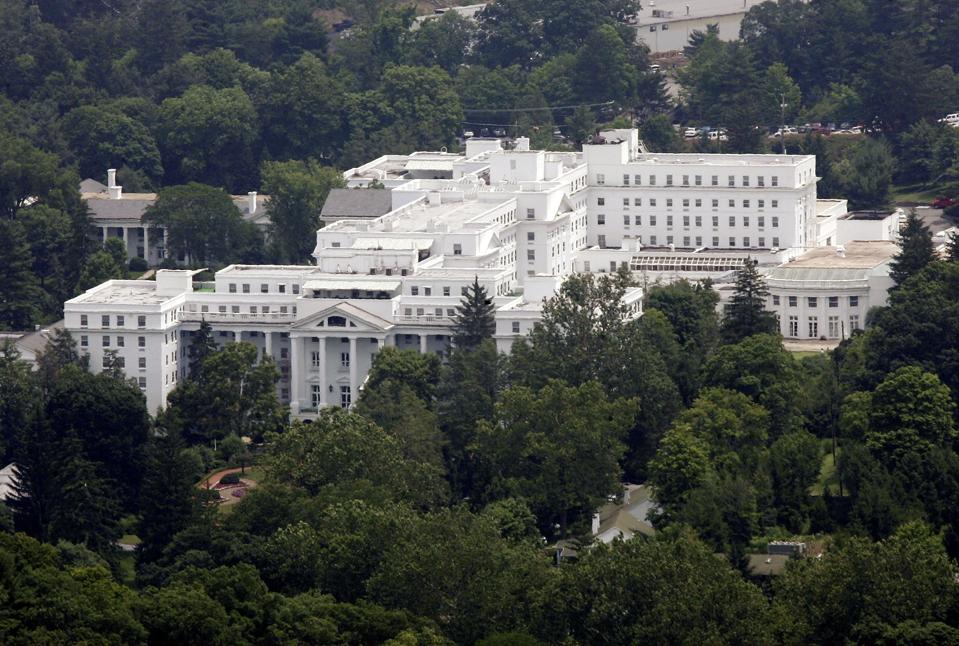 Greenbrier Resort in White Sulphur Springs, West Virginia housed a Cold War government bunker.