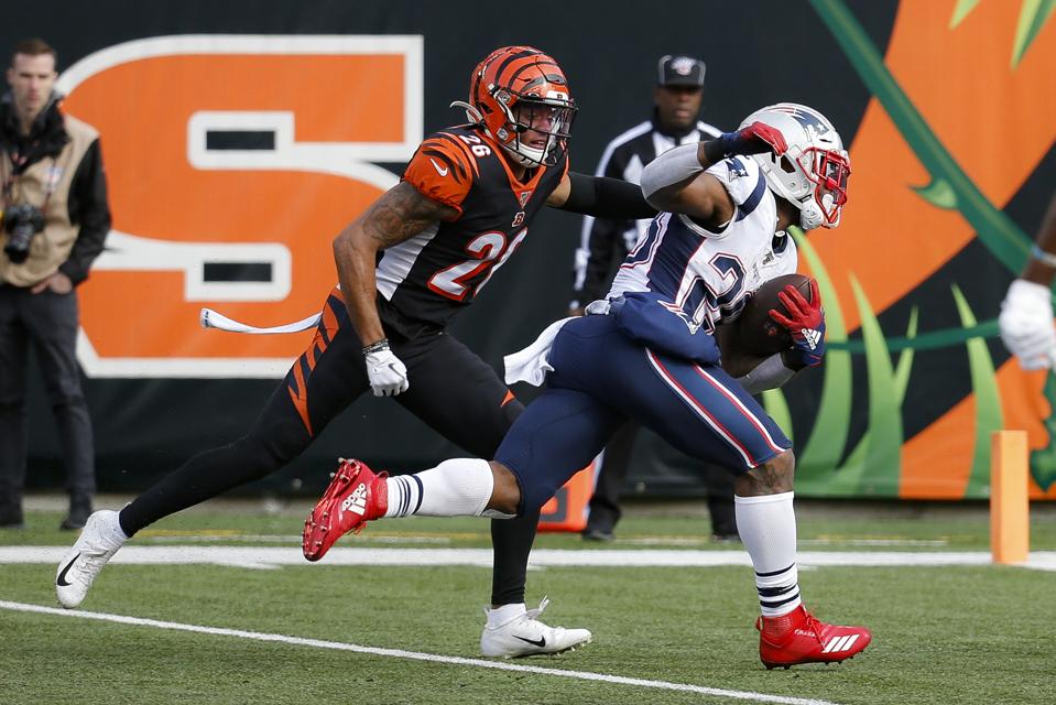 The Nfl Milestone Behind Patriots Running Back James White S 23rd Touchdown Catch