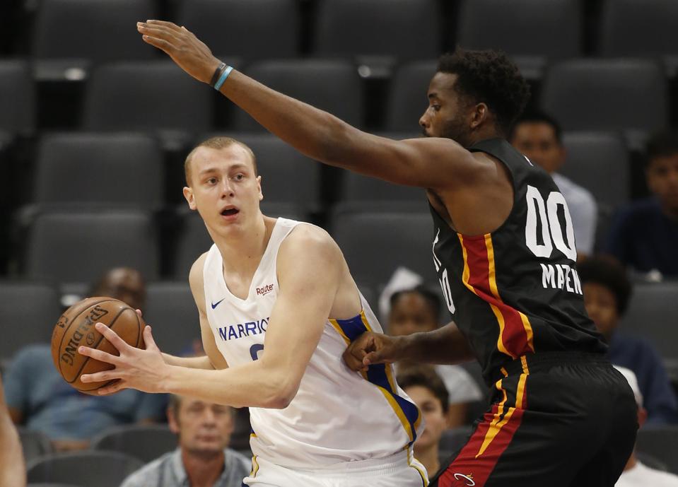 Warriors Heat Basketball