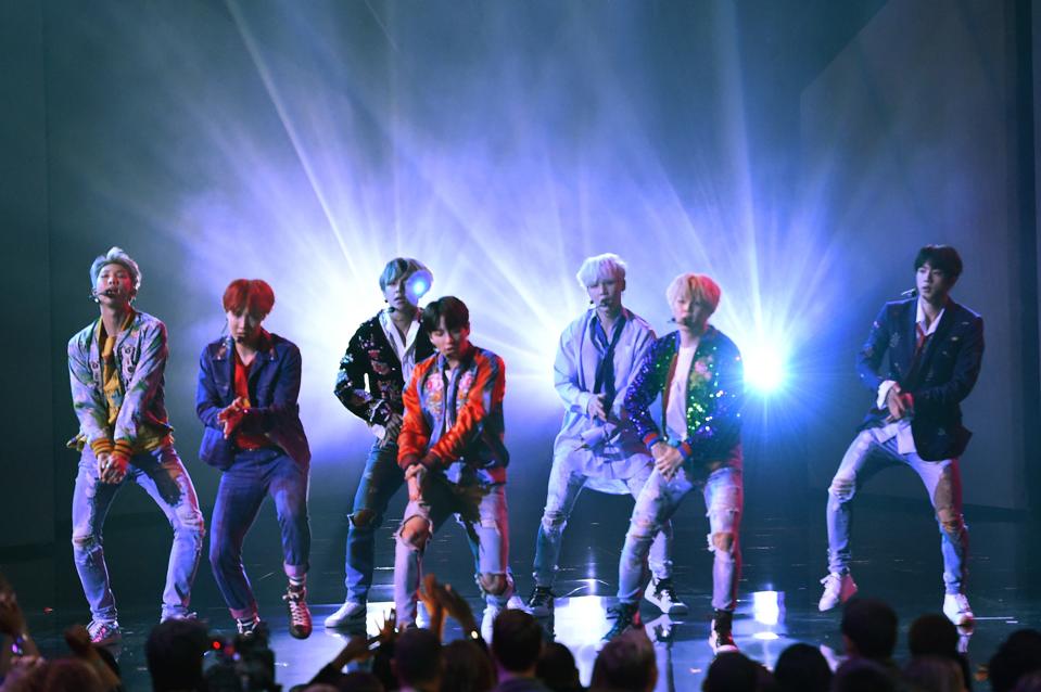 BTS' AMAs Performance Comes After Extended Push Into The U.S. Market