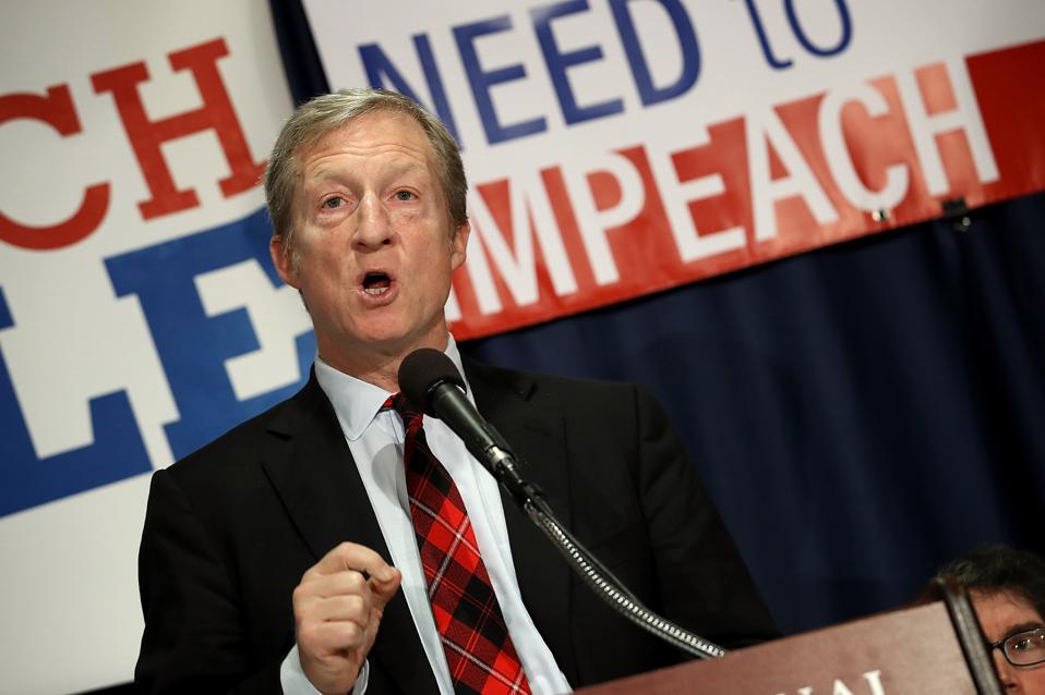 Billionaire Tom Steyer Calling For Trump S Impeachment Says He Will Not Run For President