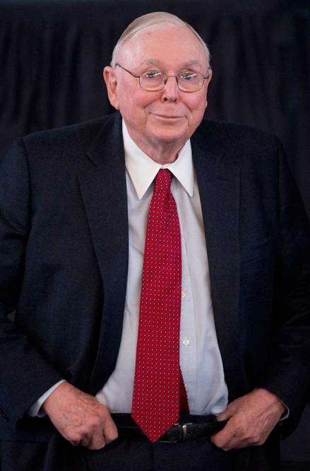 Charles Munger Charles Munger