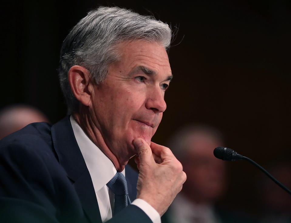 Fed Chair Powell Delivers Semiannual Monetary Policy Report At Senate Hearing