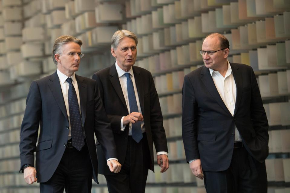 The UK Chancellor Visits HSBC