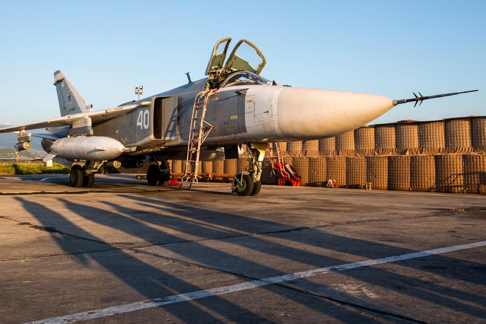 Russian Hmeimim air base in Syria