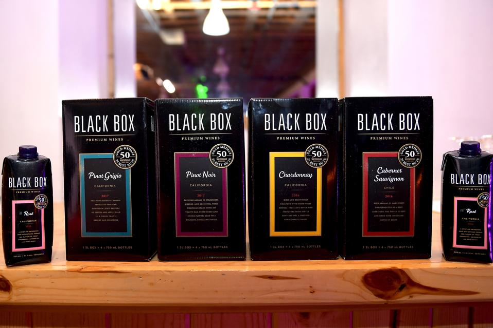 Black Box Wine is served during the 2018 Mammoth Lakes Film Festival in California.