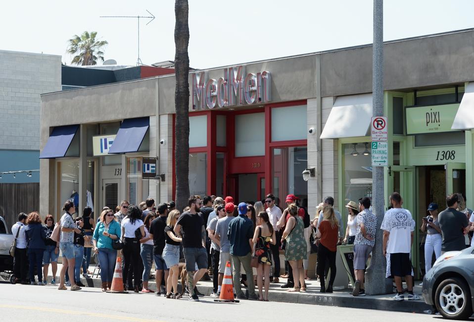 Cannabis sales have been up during this first U.S. phase of coronavirus anxiety and heavy grocery buying.