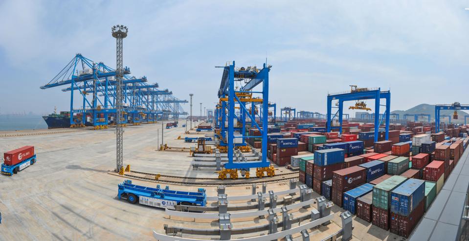 Fully Automated Container Terminal In Qingdao