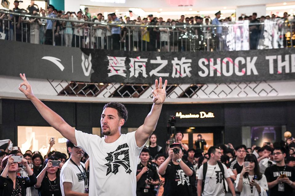 NBA Player Klay Thompson's China Tour - Zhengzhou