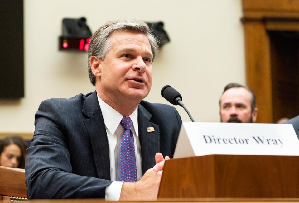 Christopher A. Wray, Director of the Federal Bureau of...